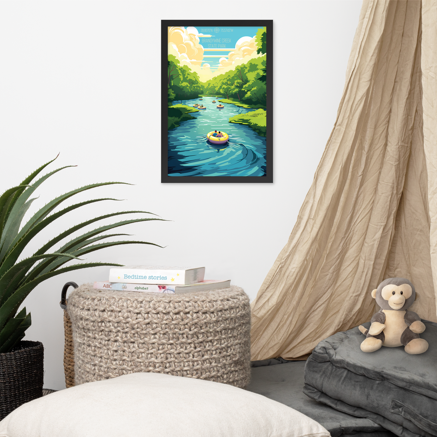 Delaware - Brandywine Creek State Park (Framed poster)