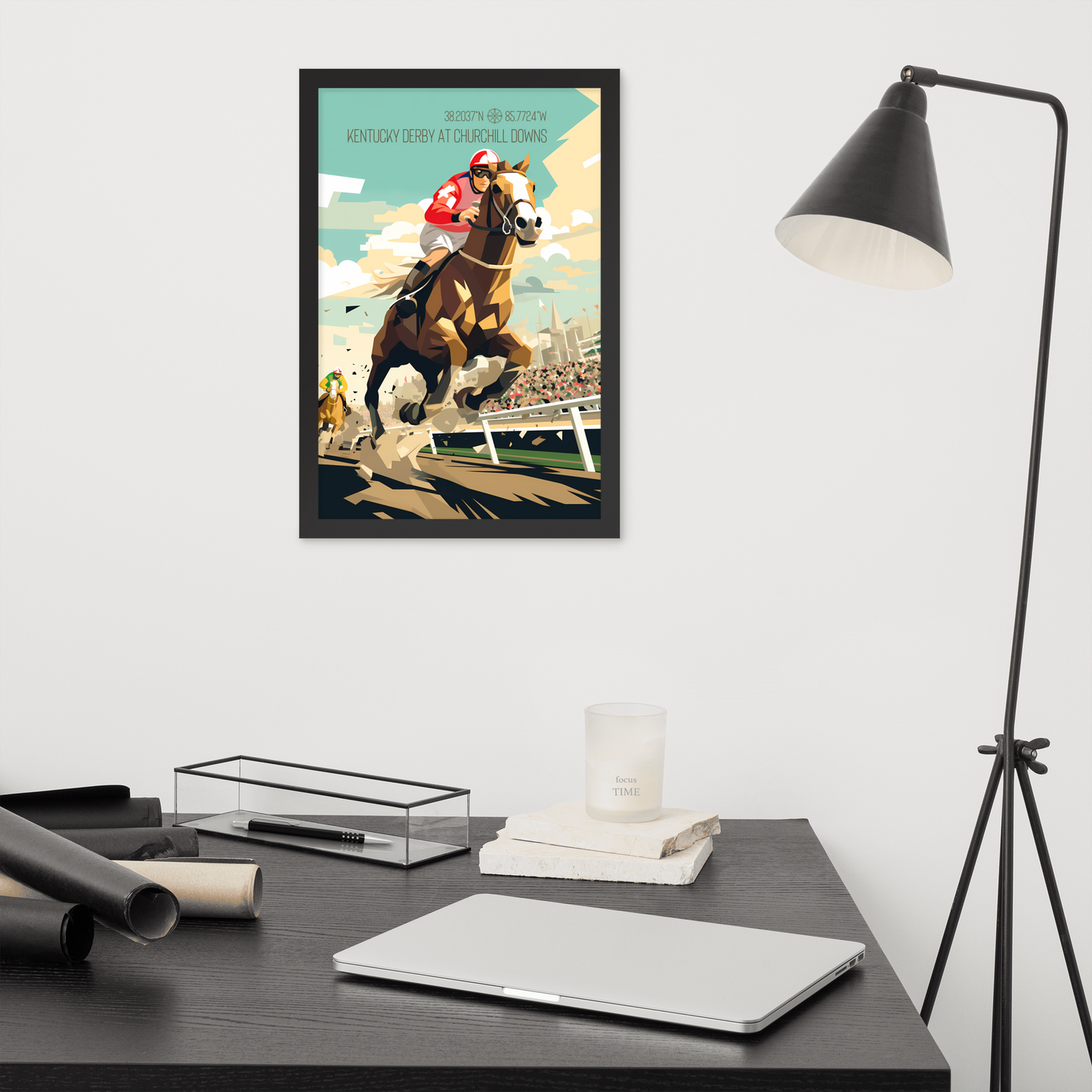 Kentucky - Kentucky Derby (Framed poster)