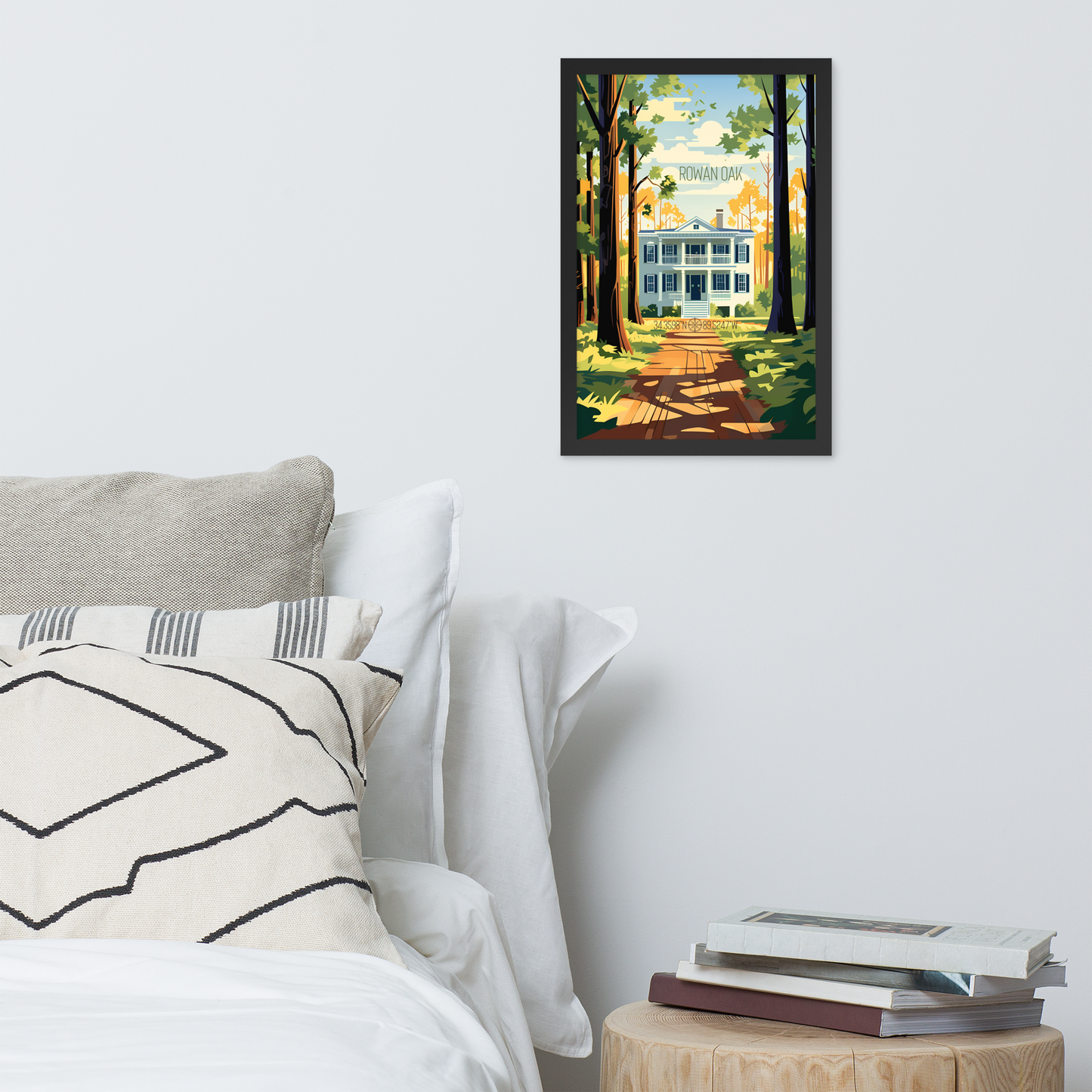 Mississippi - Rowan Oak (Framed poster)