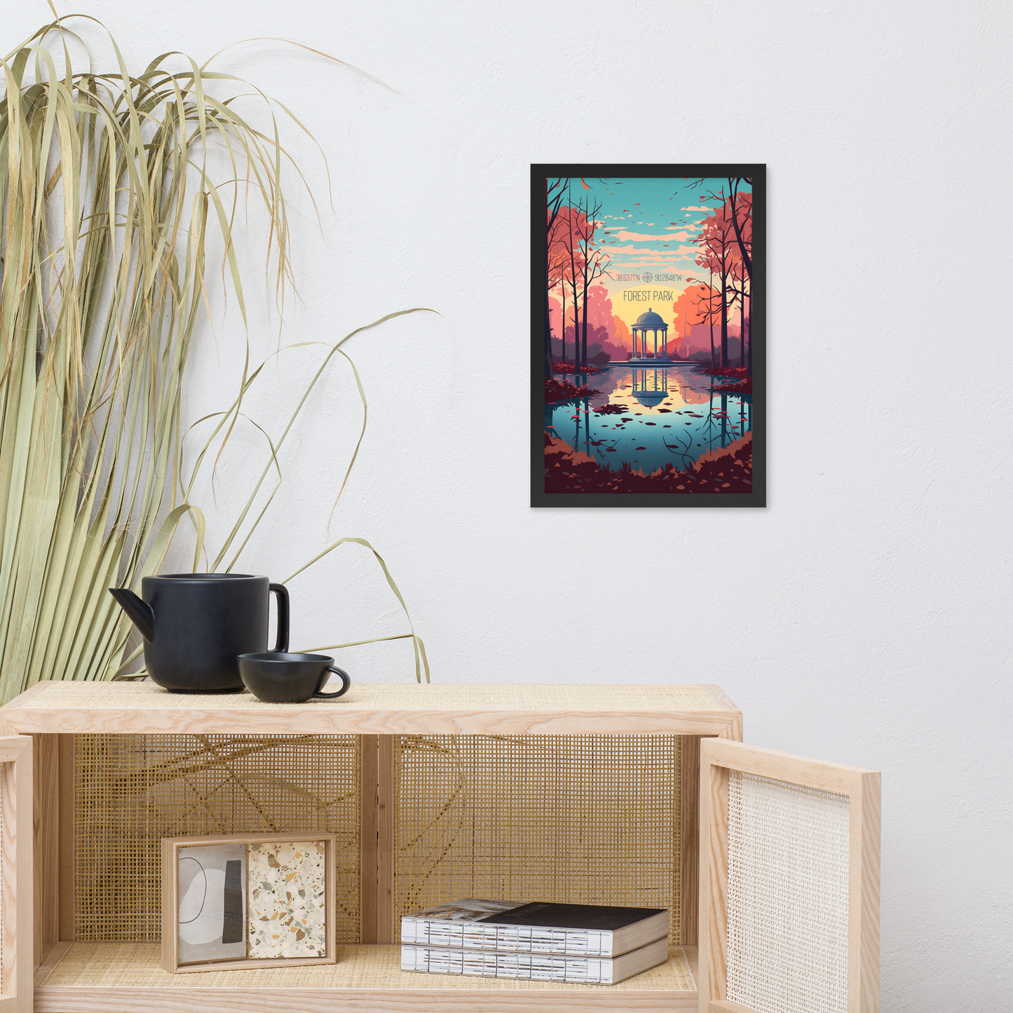 Missouri - Forest Park (Framed poster)