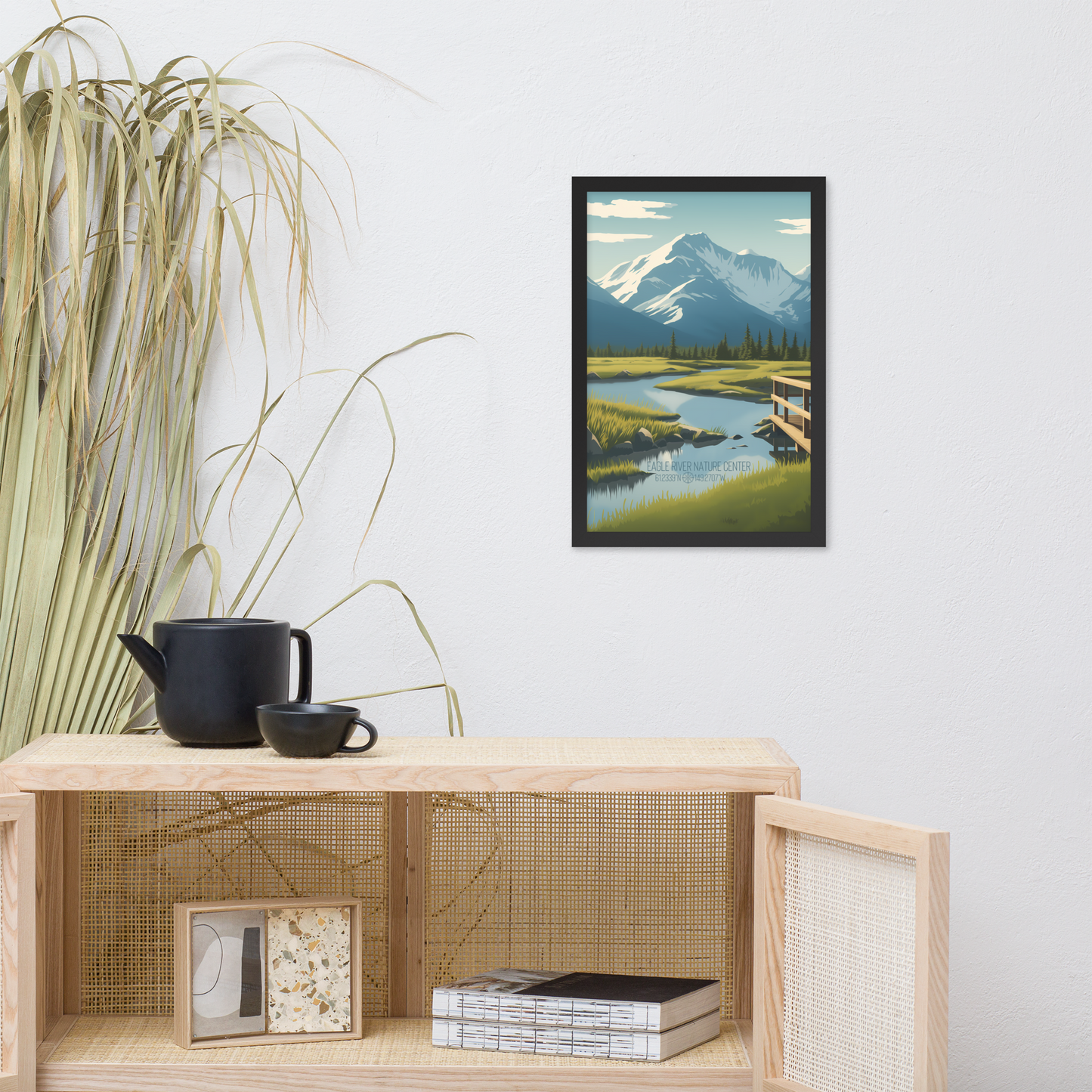 Alaska - Eagle River Nature Center (Framed poster)