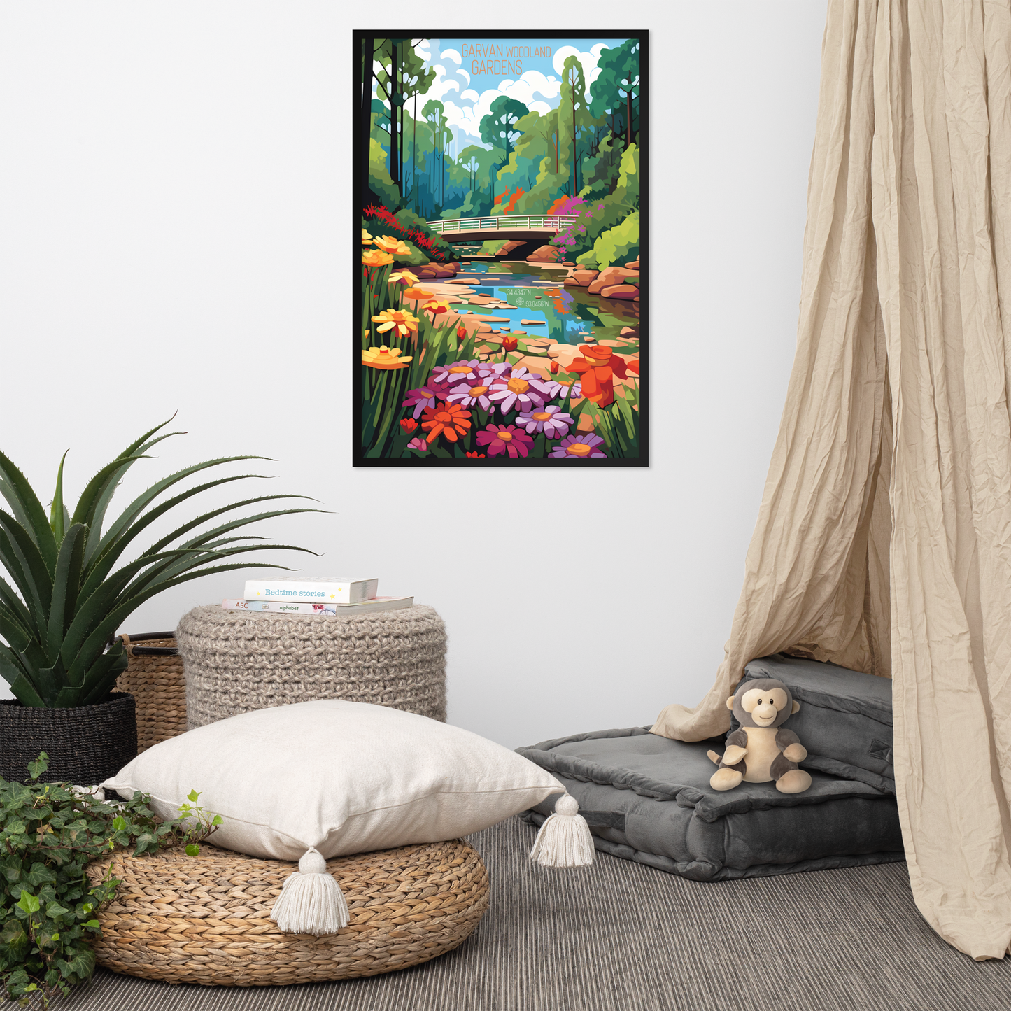 Arkansas - Garvan Woodland Gardens (Framed poster)