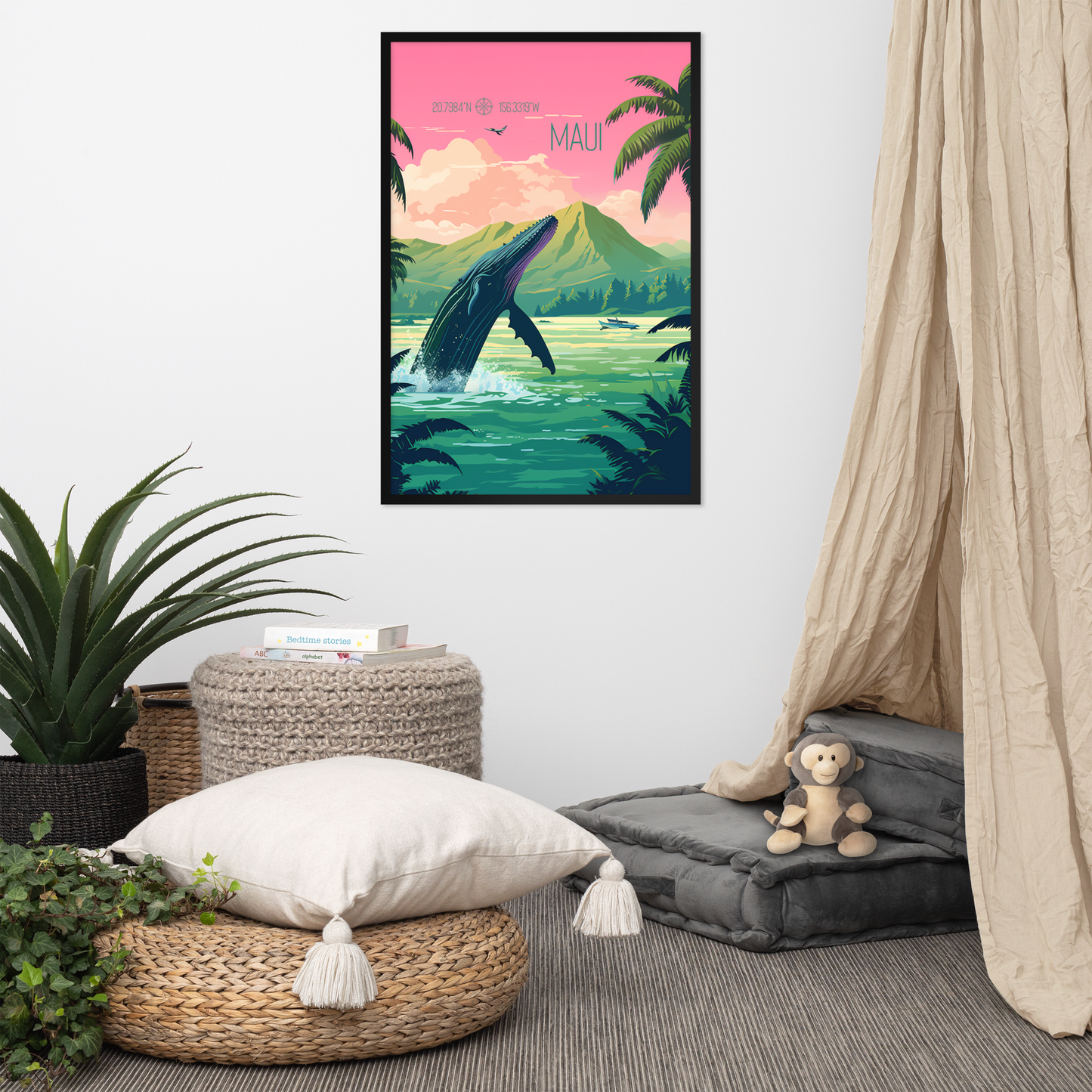 Hawaii - Maui (Framed poster)