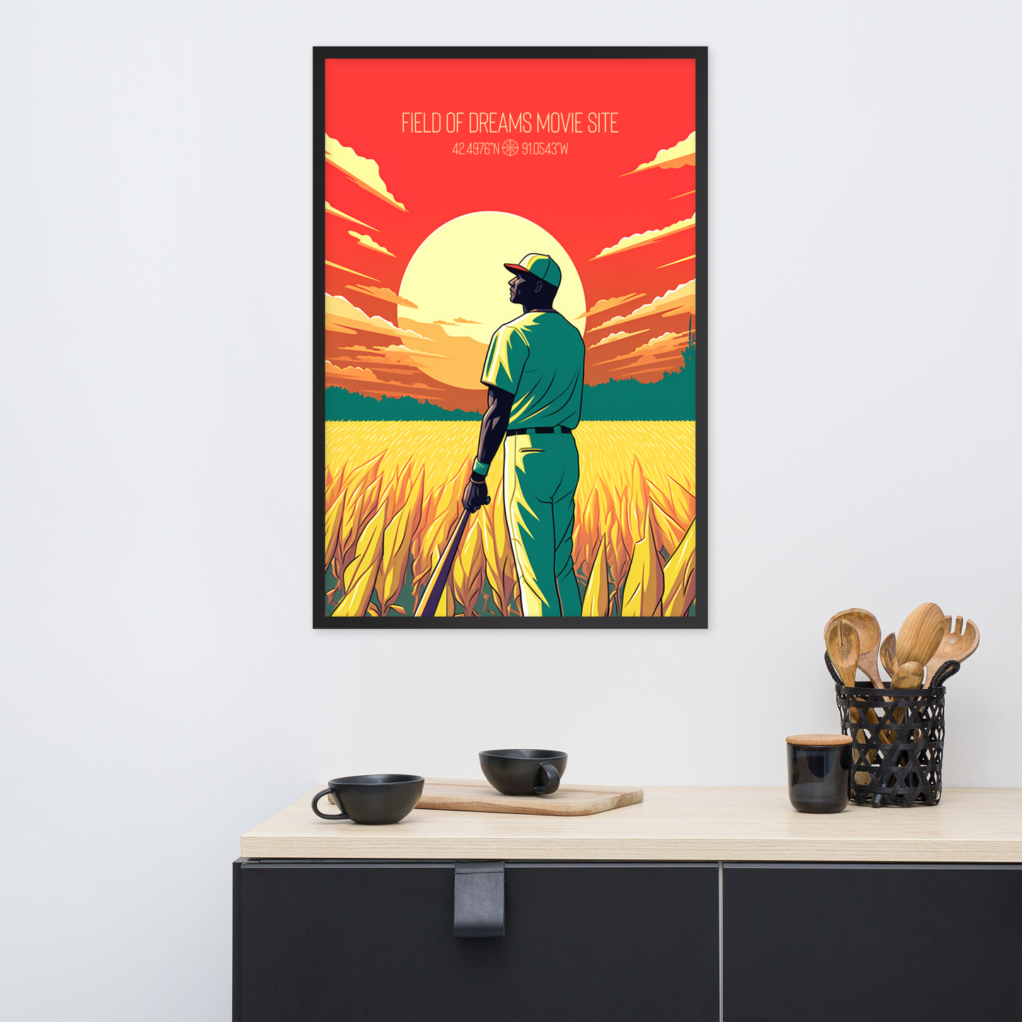 Iowa - Field of Dreams Movie Site (Framed poster)