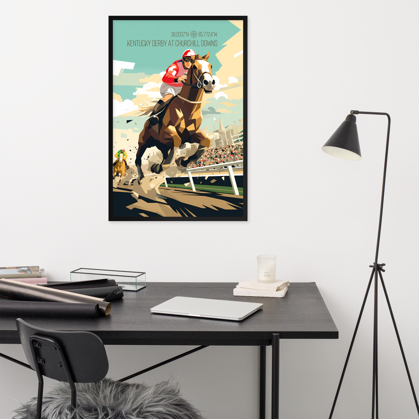 Kentucky - Kentucky Derby (Framed poster)