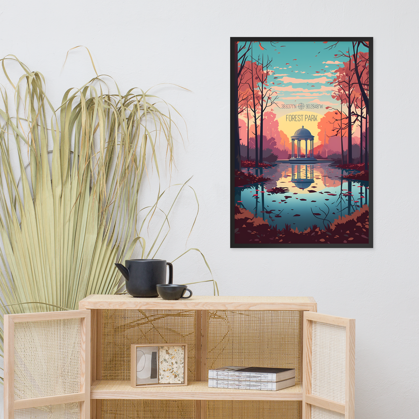 Missouri - Forest Park (Framed poster)