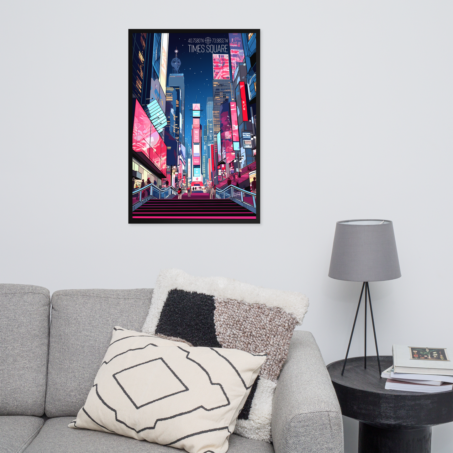 New York - Times Square (Framed poster)