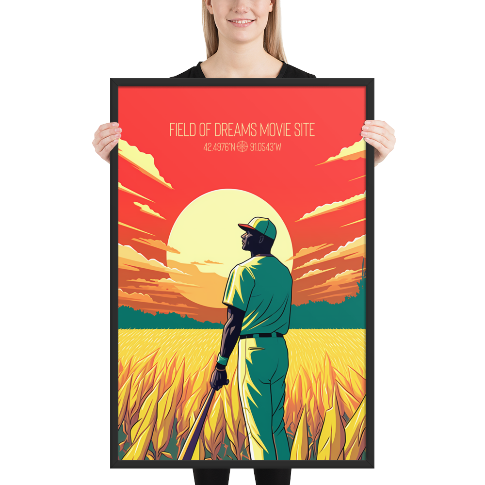 Iowa - Field of Dreams Movie Site (Framed poster)