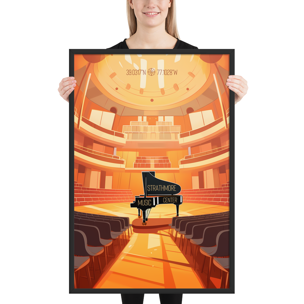 Maryland - Strathmore Music Center (Framed poster)