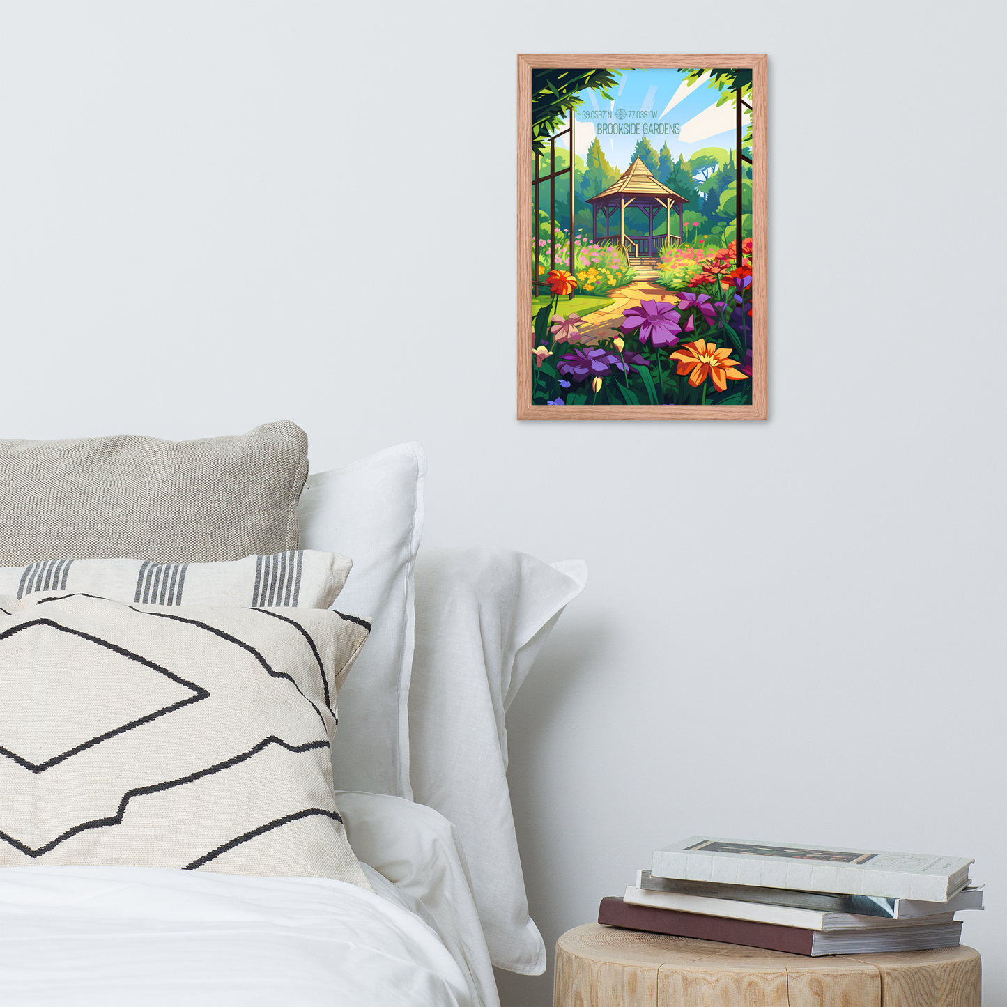 Maryland - Brookside Gardens (Framed poster)