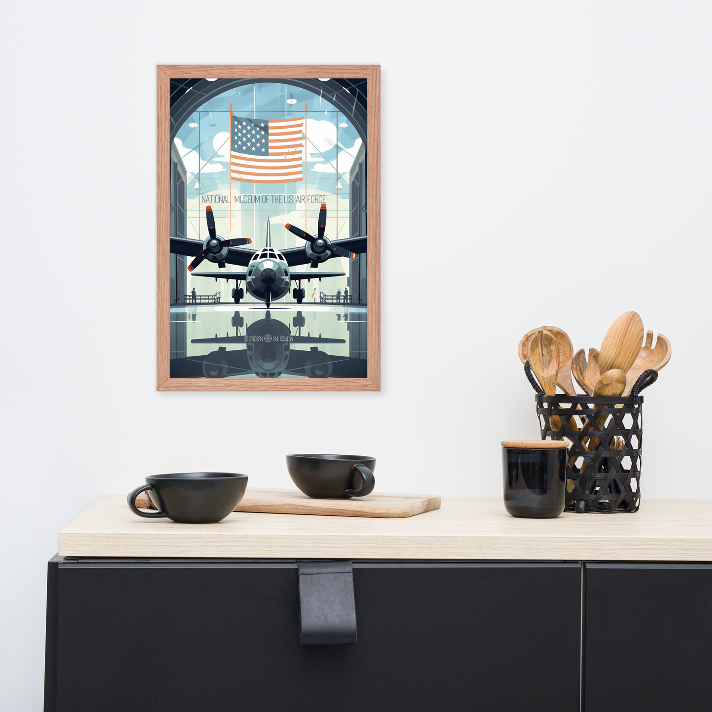 Ohio - National Museum of the U.S. Air Force (Framed poster)