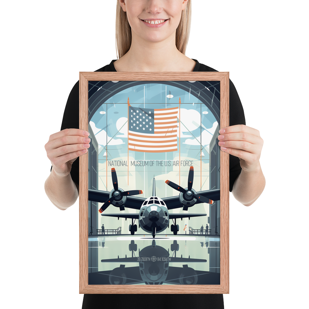 Ohio - National Museum of the U.S. Air Force (Framed poster)