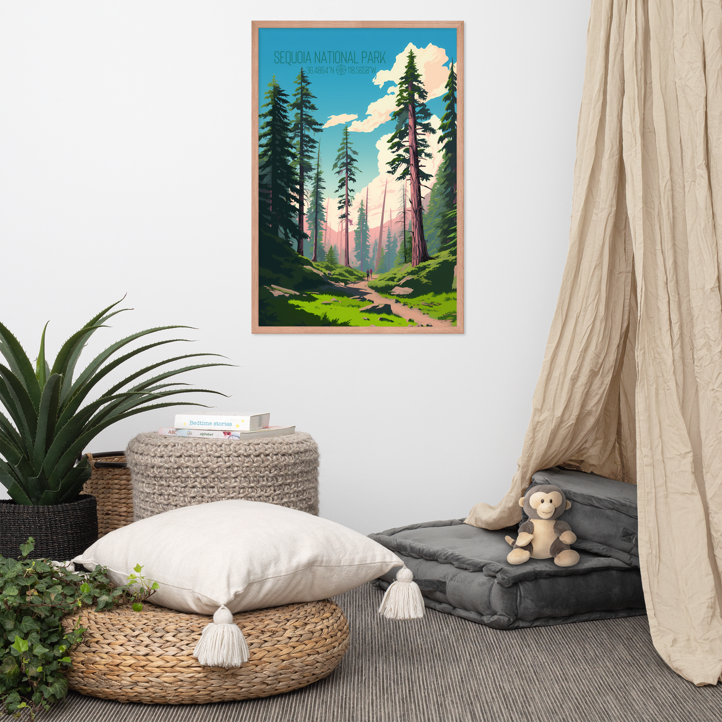 California - Sequoia National Park (Framed poster)