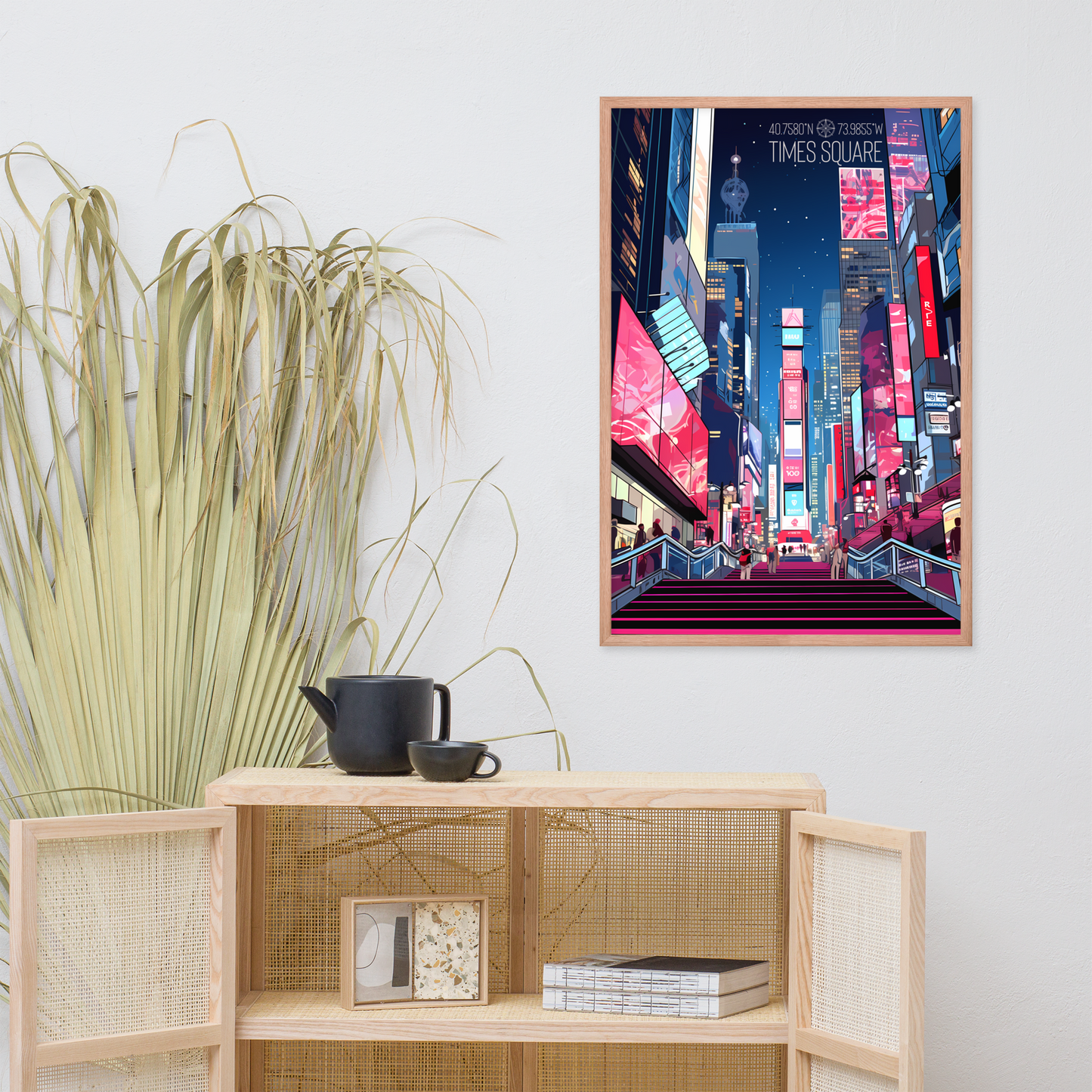 New York - Times Square (Framed poster)