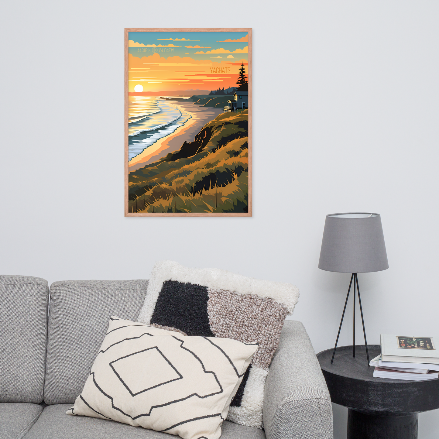 Oregon - Yachats (Framed poster)