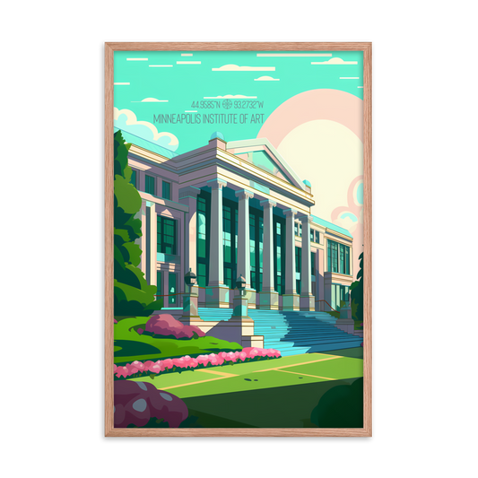 Minnesota - Minneapolis Institute of Art (Framed poster)