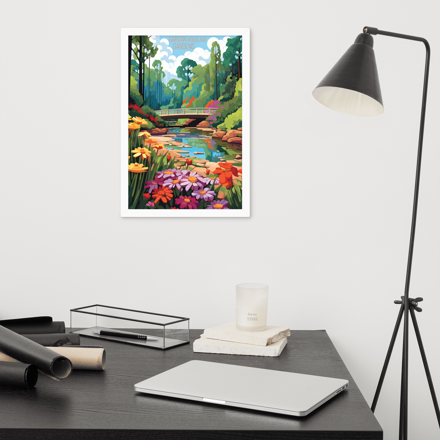 Arkansas - Garvan Woodland Gardens (Framed poster)