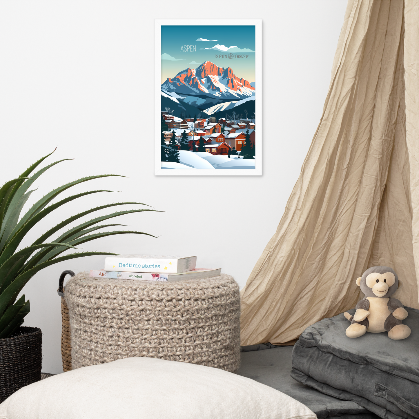 Colorado - Aspen (Framed poster)