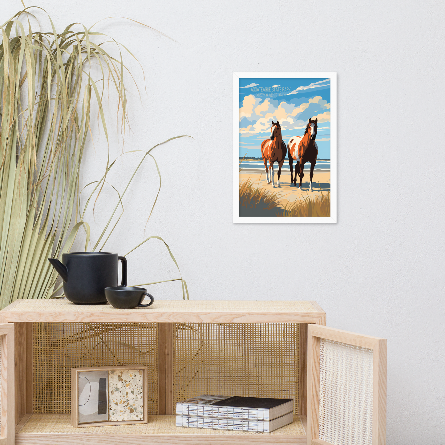 Maryland - Assateague State Park (Framed poster)