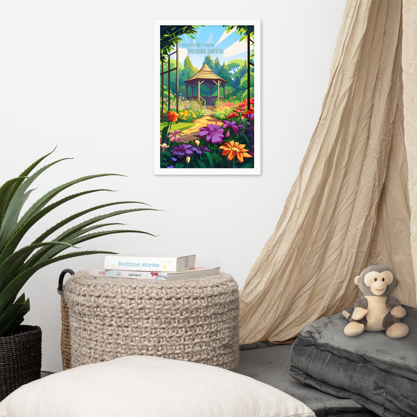 Maryland - Brookside Gardens (Framed poster)