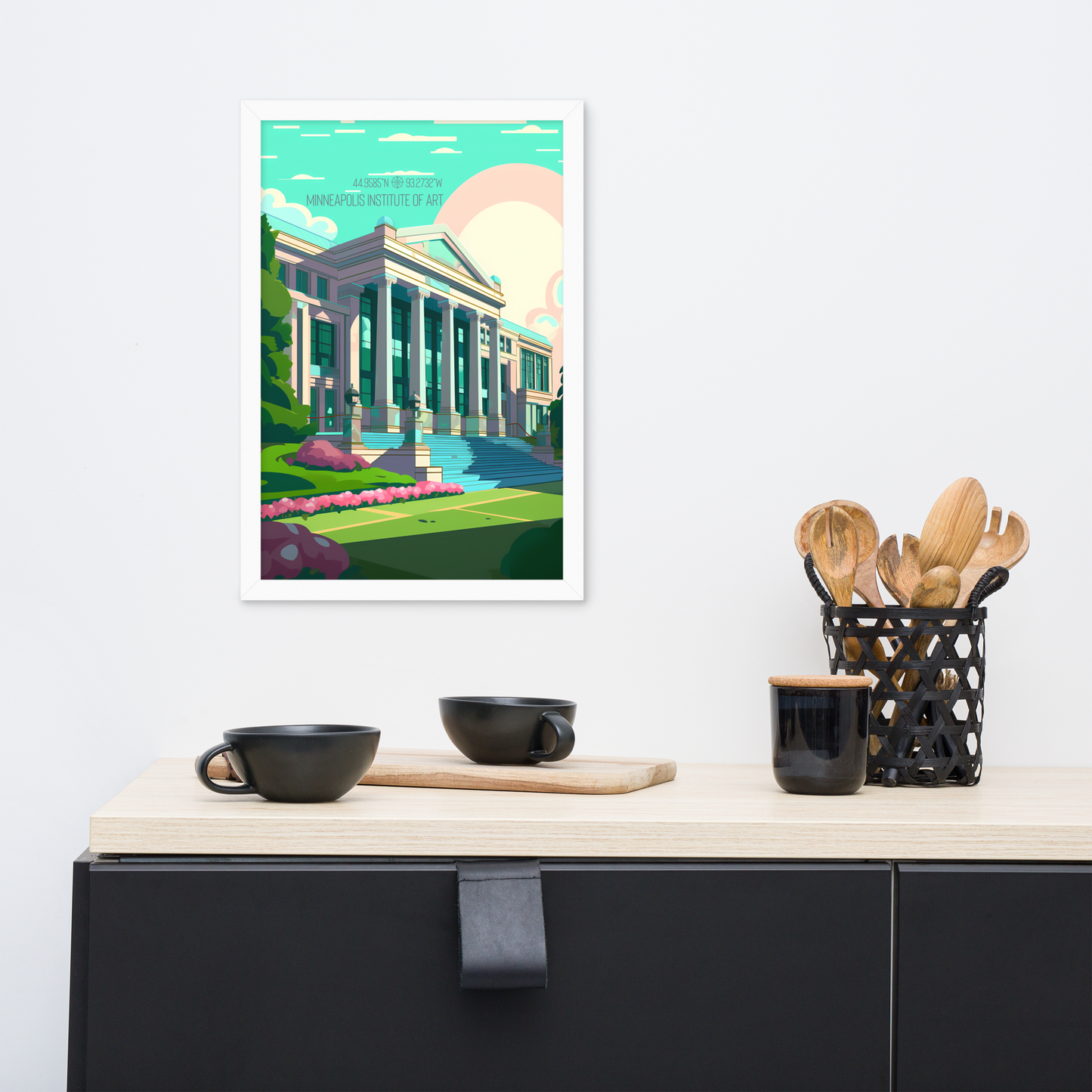 Minnesota - Minneapolis Institute of Art (Framed poster)