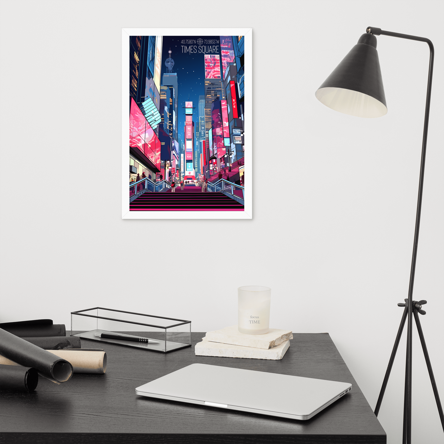 New York - Times Square (Framed poster)