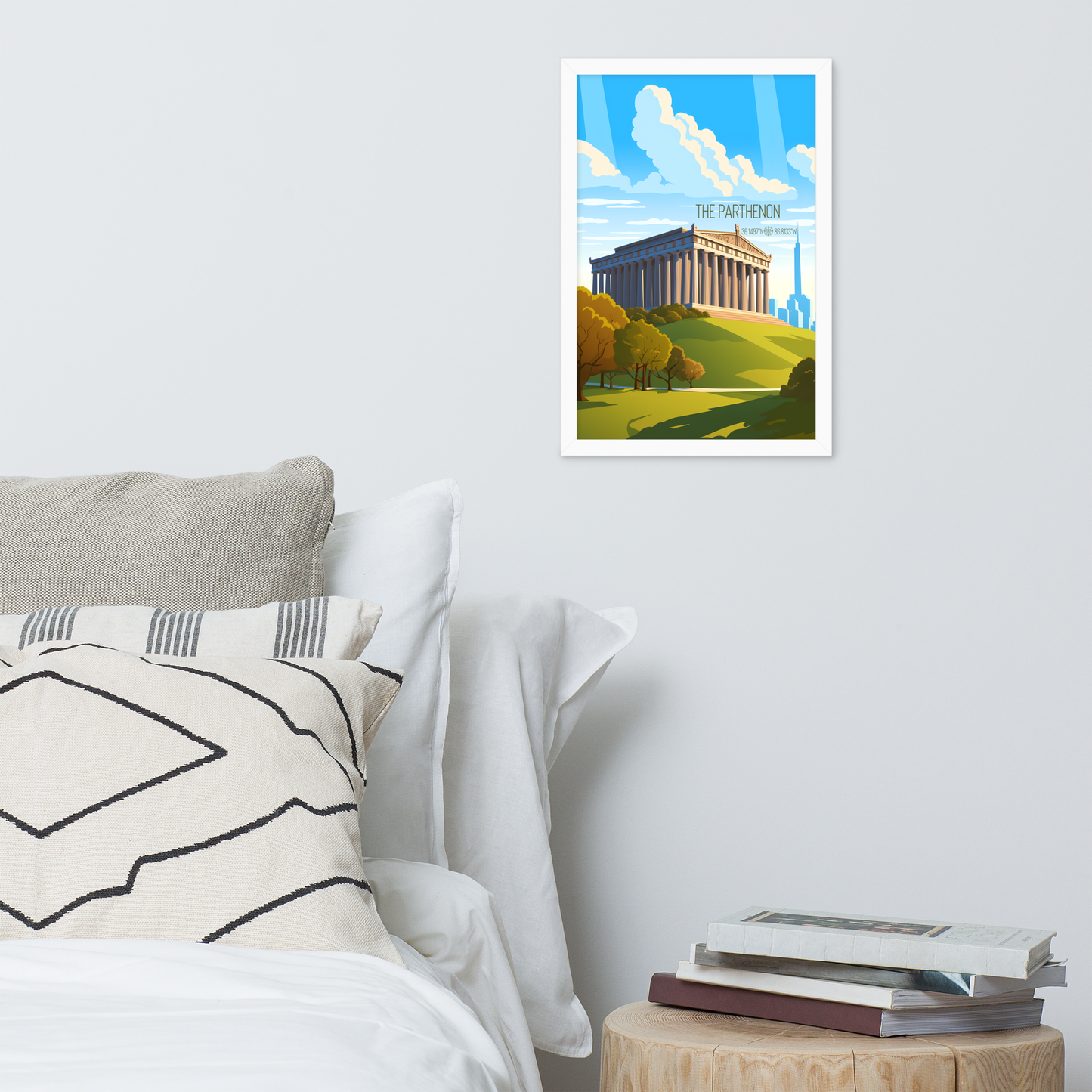 Tennessee - The Parthenon (Framed poster)