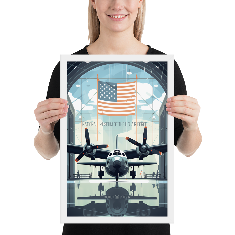 Ohio - National Museum of the U.S. Air Force (Framed poster)