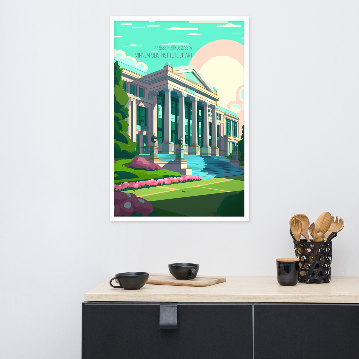 Minnesota - Minneapolis Institute of Art (Framed poster)