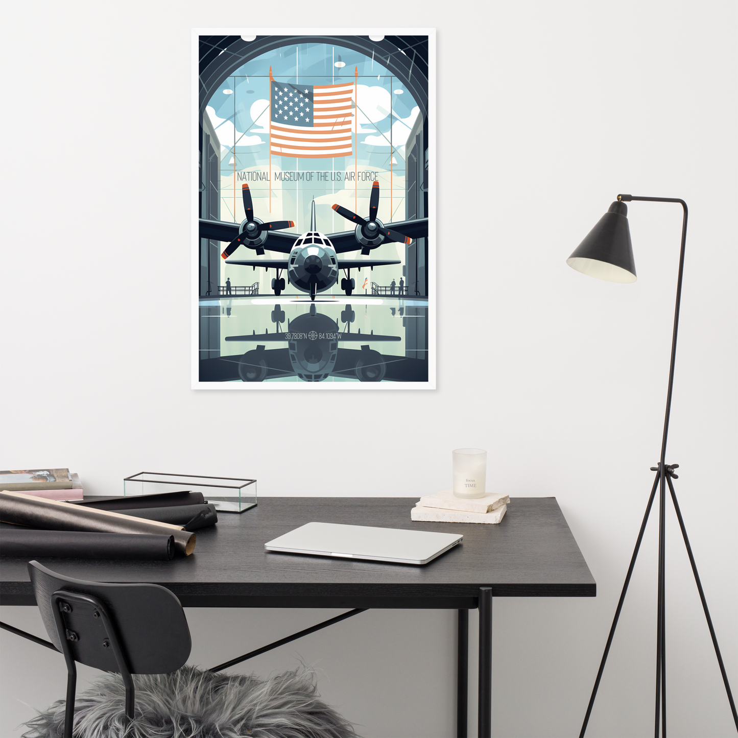 Ohio - National Museum of the U.S. Air Force (Framed poster)