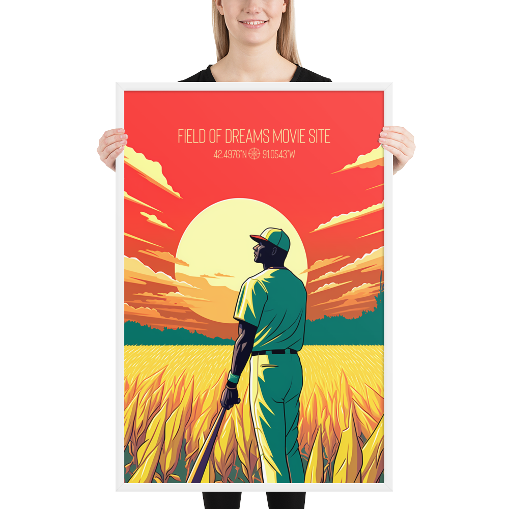 Iowa - Field of Dreams Movie Site (Framed poster)