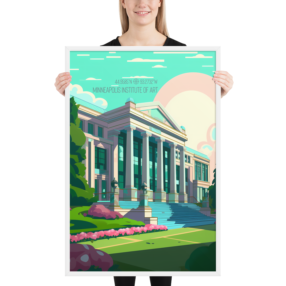 Minnesota - Minneapolis Institute of Art (Framed poster)