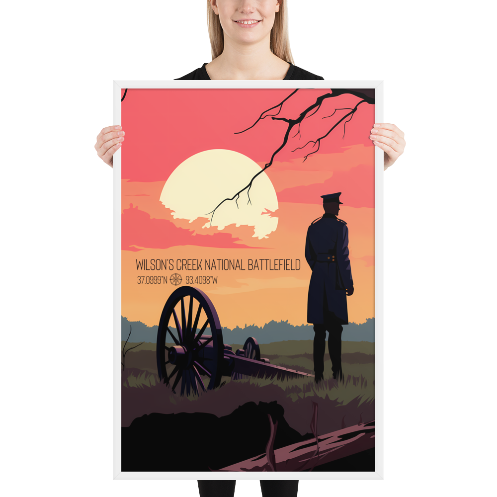 Missouri - Wilson's Creek National Battlefield (Framed poster)