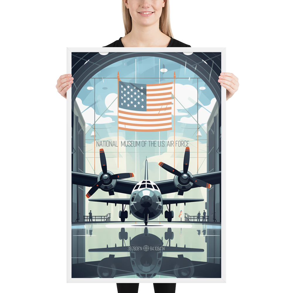 Ohio - National Museum of the U.S. Air Force (Framed poster)