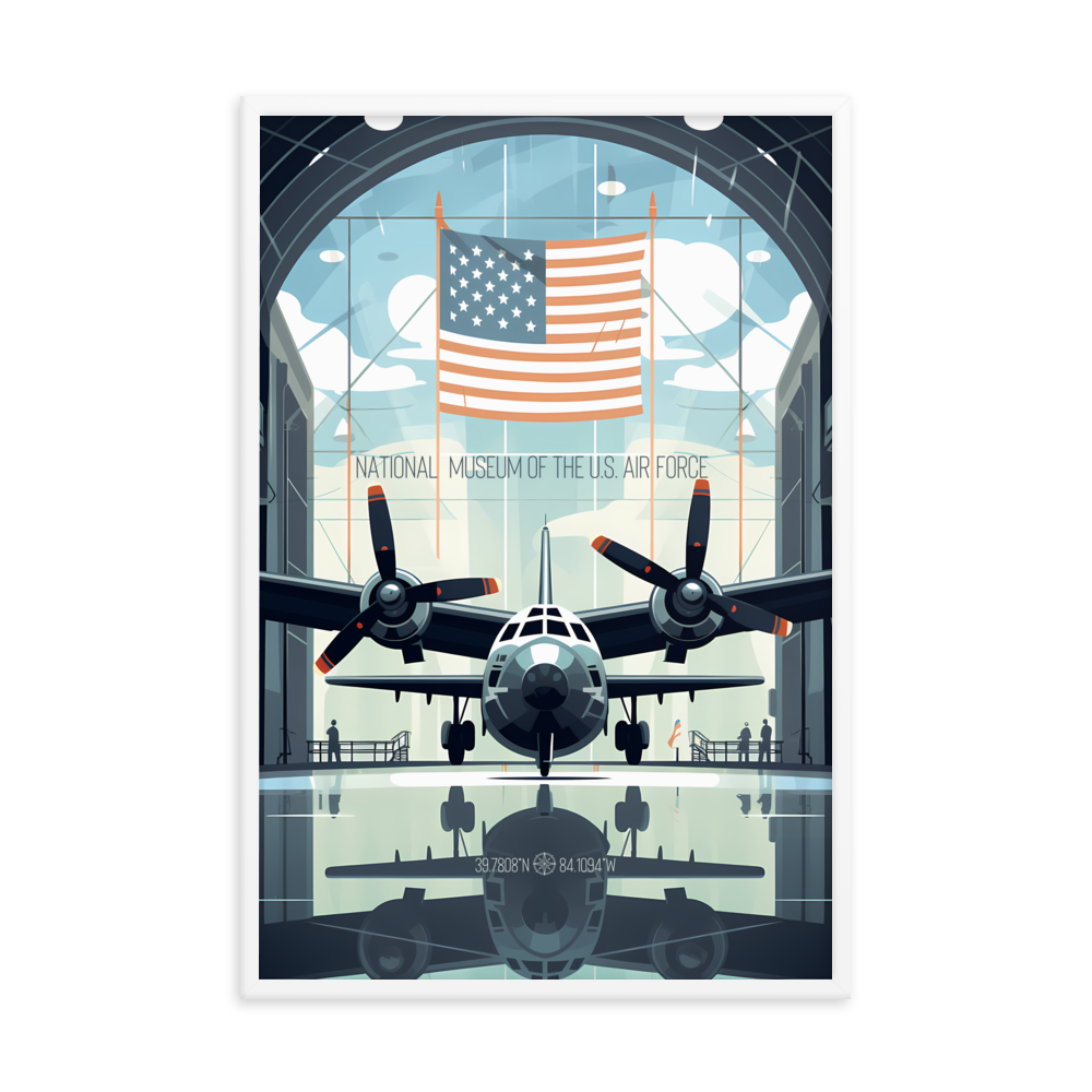 Ohio - National Museum of the U.S. Air Force (Framed poster)