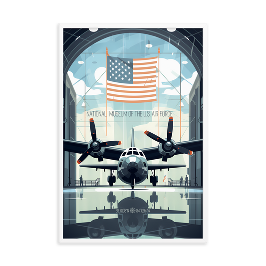 Ohio - National Museum of the U.S. Air Force (Framed poster)